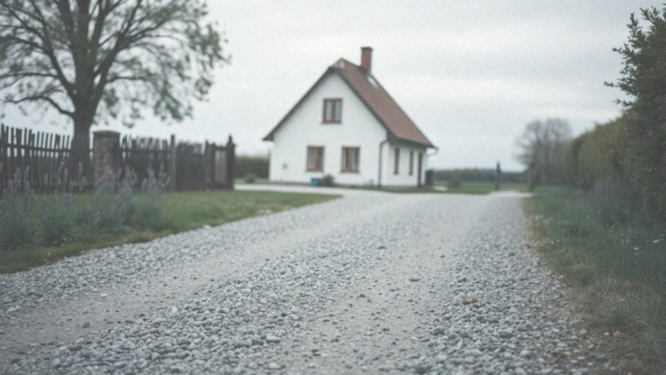 Jak dbać o podjazd z kruszywa?