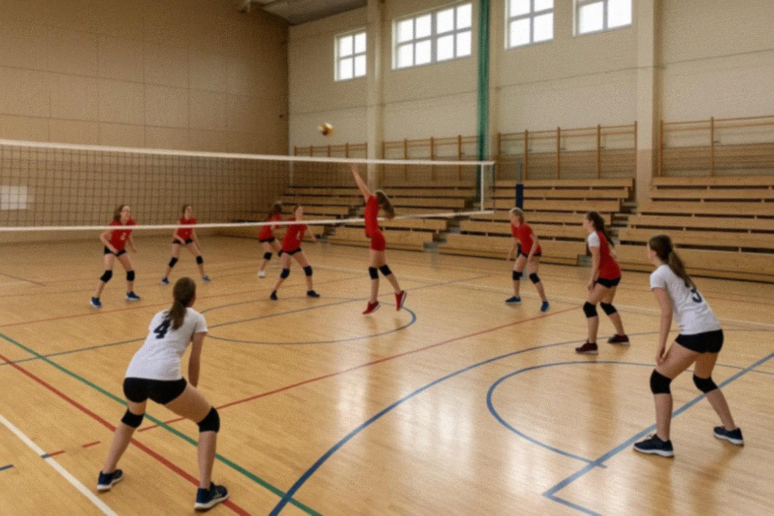 Powiatowe zawody szkolne w koszykówce dziewcząt w Bochni