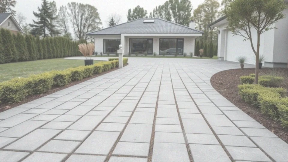 Nowoczesny podjazd z kostki – trendy i praktyczne rozwiązania